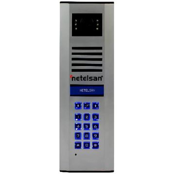Netelsan Kameralı Dijital Tuşlu Zil Paneli