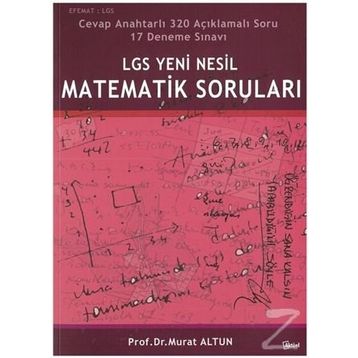 Netfen 8.Sınıf LGS Yeni Nesil Matematik Soru Bankası