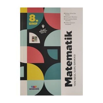Netfen 8.Sınıf LGS Yeni Nesil Matematik Soru Bankası