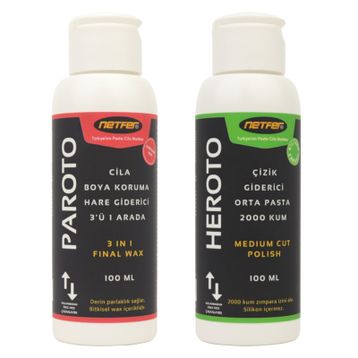 Netfer 2x100 ml Orta Pasta Cila Set