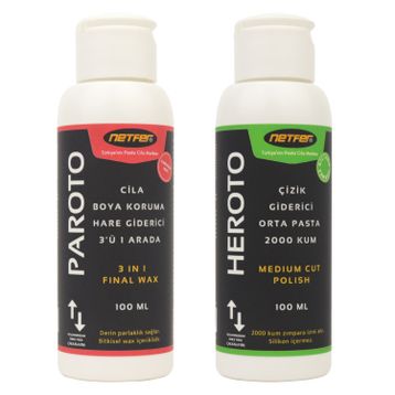 Netfer 2x100 ml Orta Pasta Cila Set