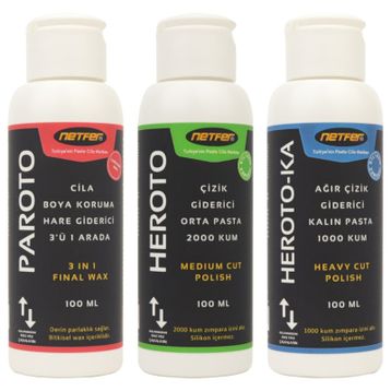 Netfer 3x100 ml Pasta Cila Set