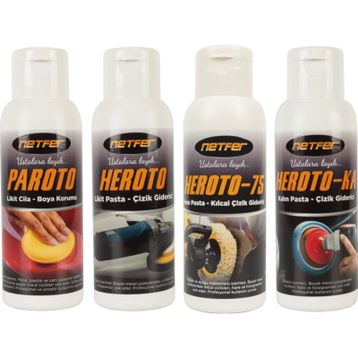 Netfer 4x100 ml 4'lü Pasta Cila Set