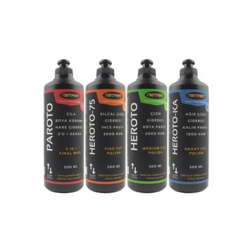 Netfer 4x500 ml 4'lü Pasta Cila Set