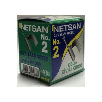 Netsan No 2 100 Adet Çivili Kroşe