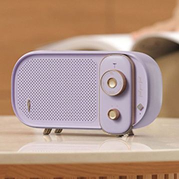 Nettech Liberfeel Y-6 Mini Akustik Mor Bluetooth Hoparlör