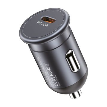 Nettech NT-CCH04 Type-C PD 30W 1 Çıkışlı Araç Şarj Aleti