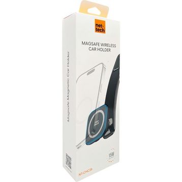 Nettech NT-CHC26 15 W Araç İçi Wireless Şarjlı Mandallı Siyah Telefon Tutucu