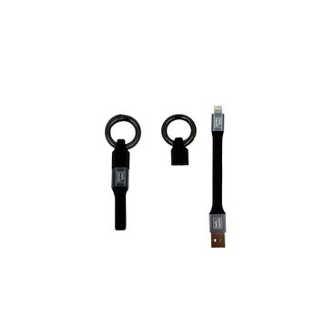 Nettech NT-DC22 3A 20 cm Plastik Lightning Şarj ve Data Kablosu