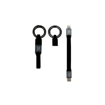 Nettech NT-DC23 PD 20 cm 27W Plastik Type-C to Lightning Şarj ve Data Kablosu