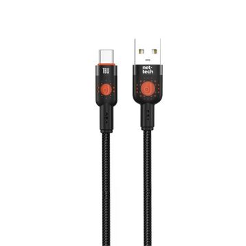 Nettech NT-DC31 18 W Plastik 100 cm Siyah Type-C Şarj ve Data Kablosu