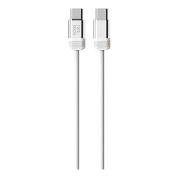 Nettech NT-DC47 60 W Plastik 100 cm Beyaz Type-C to Type-C Şarj ve Data Kablosu