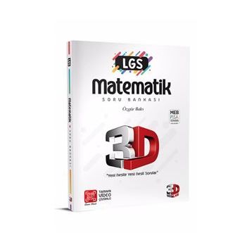 Netto LGS 8. Sınıf Matematik Soru Bankası Tamamı Video Çözümlü Soru Bankası (Kolay-Orta-Zor) 2021 - Referans Yayınları