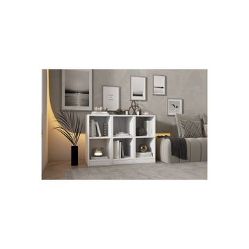 Nettrends KTP-1183 97 cm Beyaz Kitaplık
