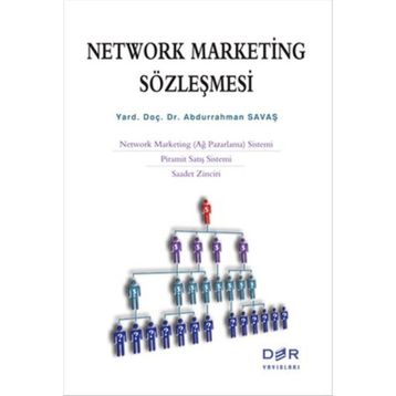 Network Marketing Sözleşmesi - Yrd. Doç. Dr. Abdurrahman Savaş