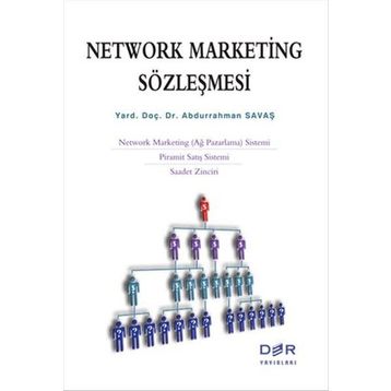 Network Marketing Sözleşmesi - Yrd. Doç. Dr. Abdurrahman Savaş
