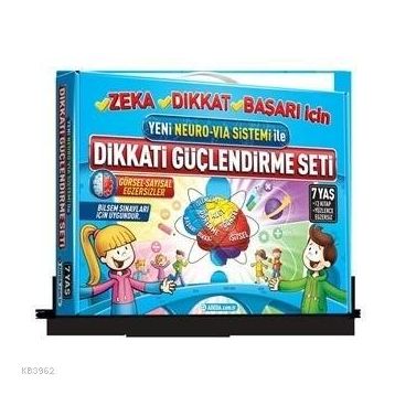 Neuro Via Sistemi İle Dikkati Güçlendirme Seti: 7 Yaş Adeda Yayıncılık
