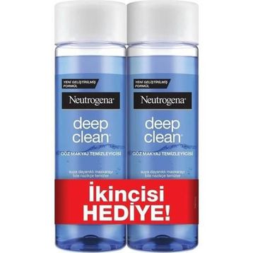 Neutrogena 2x125 ml Deep Clean Göz Makyaj Temizleyicisi