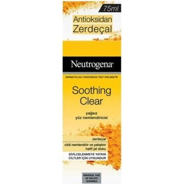 Neutrogena 3574661570600 75 ml Zerdeçal Soothing Clear Yağsız Yüz Nemlendirici