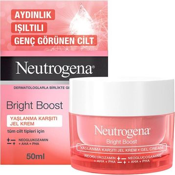 Neutrogena Bright Boost Yaşlanma Karşıtı 4x50 ml Jel Krem