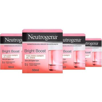 Neutrogena Bright Boost Yaşlanma Karşıtı 4x50 ml Jel Krem