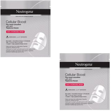 Neutrogena Cellular Boost Yaşlanma Karşıtı Hidrojel 2x30 ml Maske
