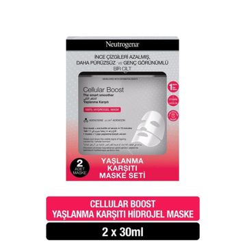Neutrogena Cellular Boost Yaşlanma Karşıtı Hidrojel 2x30 ml Maske