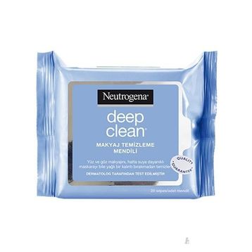 Neutrogena Deep Clean 25 Adet Makyaj Temizleme Mendili