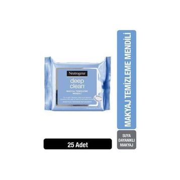 Neutrogena Deep Clean 25 Adet Makyaj Temizleme Mendili