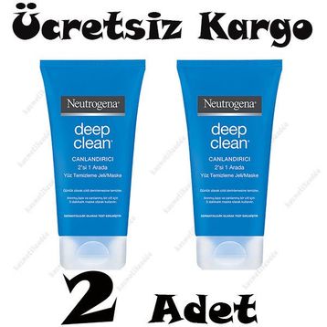 Neutrogena Deep Clean Canlandırıcı 150 ml Makyaj Temizleyici Kremsi Formül 150ML
