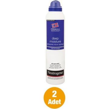 Neutrogena Deep Moisture Ekspres 2x200 ml Vücut Spreyi