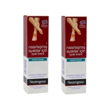 Neutrogena Nasırlaşmış 2x50 ml Ayak Kremi