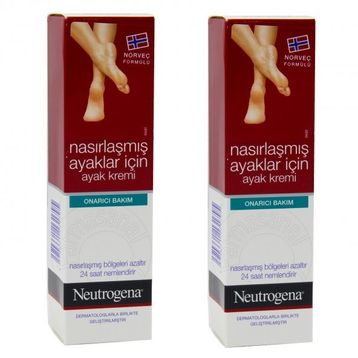 Neutrogena Nasırlaşmış 2x50 ml Ayak Kremi