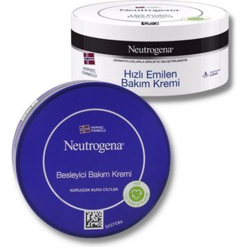 Neutrogena Norveç Formülü 200 ml Besleyici Bakım Kremi + 200 ml Hızlı Emilen Bakım Kremi