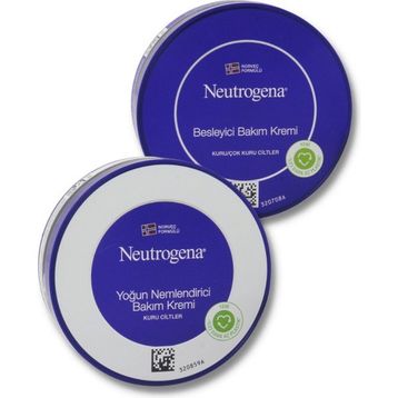 Neutrogena Norveç Formülü 200 ml Yoğun Nemlendirici Bakım Kremi + Norveç Formülü 200 ml Besleyici Bakım Kremi