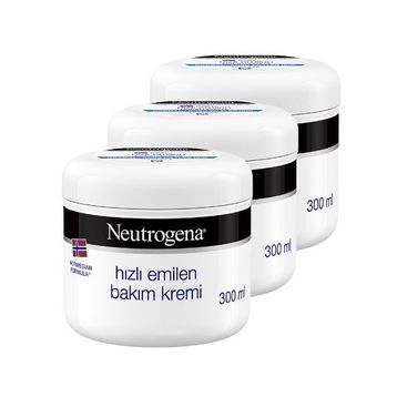 Neutrogena Norveç Formülü 3x300 ml Hızlı Emilen Bakım Kremi