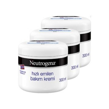 Neutrogena Norveç Formülü 3x300 ml Hızlı Emilen Bakım Kremi