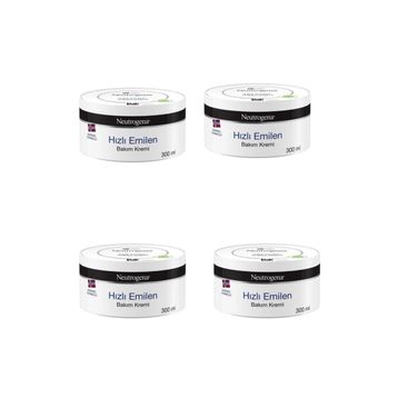 Neutrogena Norveç Formülü 4x300 ml Hızlı Emilen Bakım Kremi