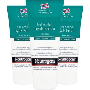 Neutrogena Norveç Formülü Hızlı Emilen 3x100 ml Ayak Kremi