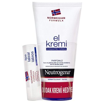 Neutrogena Parfümlü 75 ml El Kremi ve Dudak Kremi