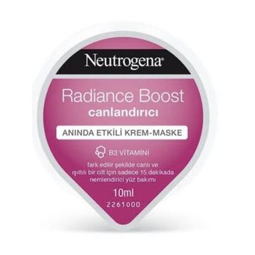 Neutrogena Radiance Boost Canlandırıcı 10 ml Krem Maske