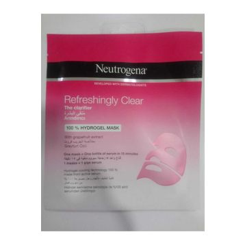 Neutrogena Refreshingly Clear Arındırıcı Pembe Greyfurt Hidrojel 15 ml Maske