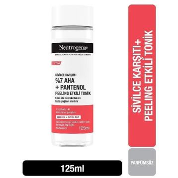 Neutrogena Sivilce Karşıtı Peeling Etkili 125 ml Tonik