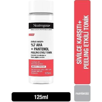 Neutrogena Sivilce Karşıtı Peeling Etkili 125 ml Tonik