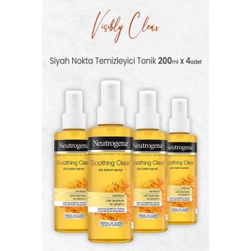 Neutrogena Soothing Clear 4x125 ml Yüz Bakım Spreyi