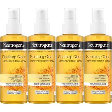 Neutrogena Soothing Clear 4x125 ml Yüz Bakım Spreyi