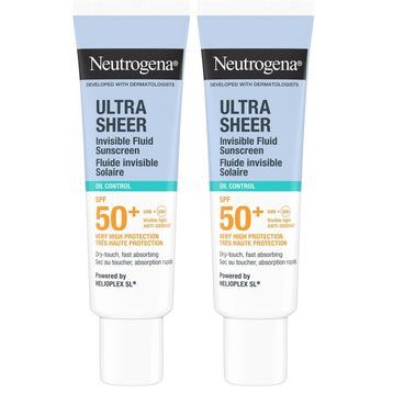 Neutrogena Ultra Sheer Oil Control Fluid SPF50 2x50 ml Güneş Koruyucu