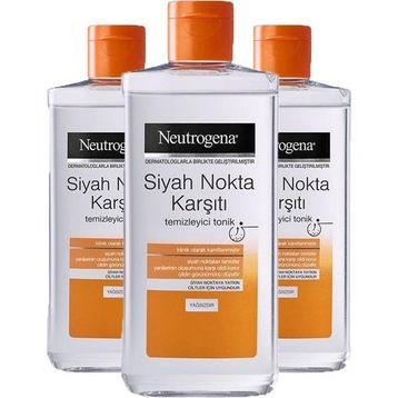 Neutrogena Visibly Clear Siyah Nokta 3x200 ml Temizleyici Tonik