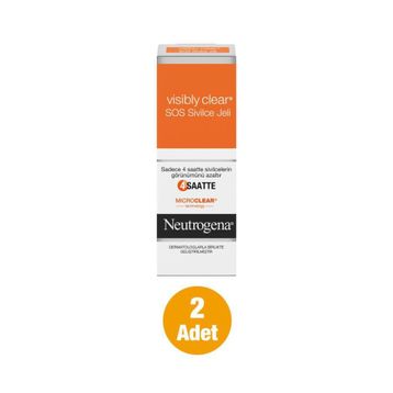 Neutrogena Visibly Clear Sos 2x15 ml Akne Jeli