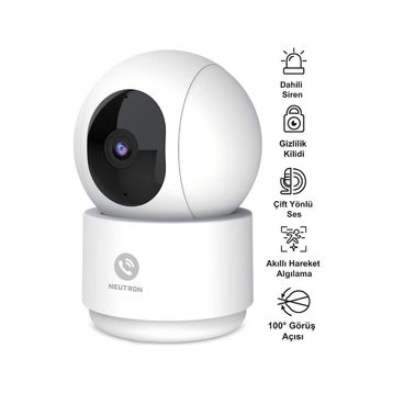 Neutron NTL-IP15-3MP Gece Görüşlü IP Wi-Fi Güvenlik Kamerası